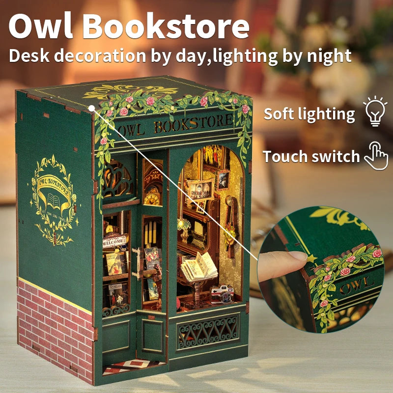 Owl Bookstore & Count Cat's Study